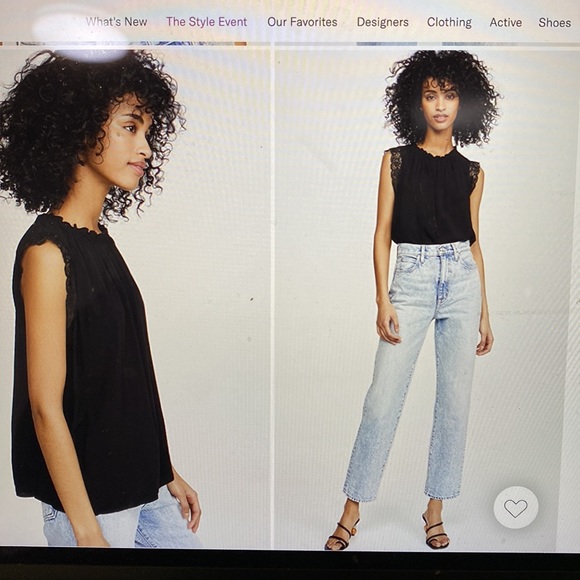 NWOT Velvet brand Elora top - Picture 2 of 9